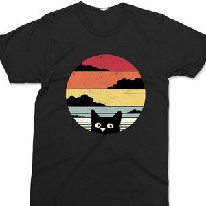 Fun, Colorful Cat T-shirt
